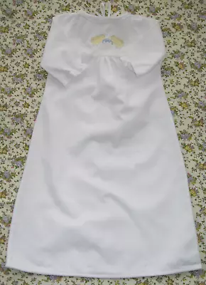 Mothercare Night Dress 0-3 M NB Baby Vintage Flannelette Sleep Gown Yellow Chick • £14.95