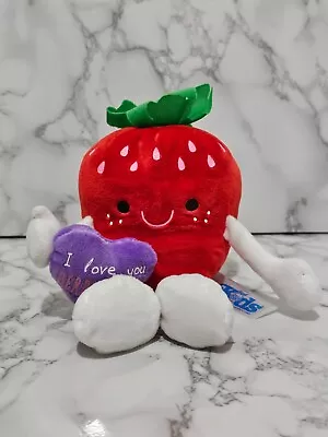 Kids Of America Strawberry I Love You Valentines Day Stuffed Animal Plush Toy • $10