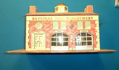 Vintage And Rare Keystone Fire Department Engine Station House • $60