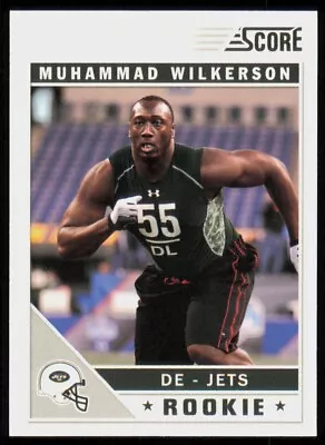 2011 Score Base Set Muhammad Wilkerson Rookie New York Jets #365 • $1.25