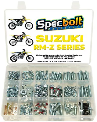Bolt Kit Suzuki RMZ250 RMZ450 RMZ 250 RMX 450 Plastics Motor Frame Fenders -L • $59.99