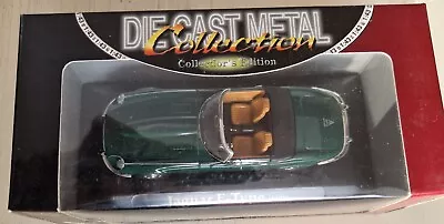 Jaguar E-Type 1971 Green  1:43 Die Cast Metal Collectors Edition (SB35) • £4.99