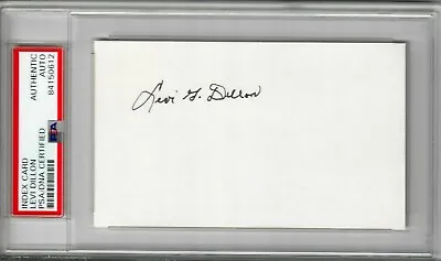 Levi Dillon Signed Index Card Psa Dna 84150612 (d) Wwii Memphis Belle Flight • $169.95