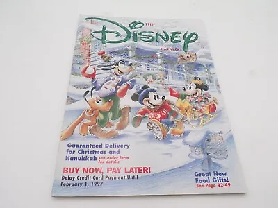 The Disney Catalog 1996 Magazine Mickey Mouse Minnie Goofy Pluto Holiday Cover • $5.99