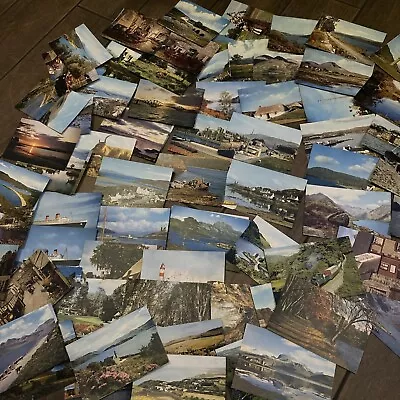 Lot Of  100+ J Arthur Dixon Vintage Mostly England Postcards Most 1960’s 002 • £18.95