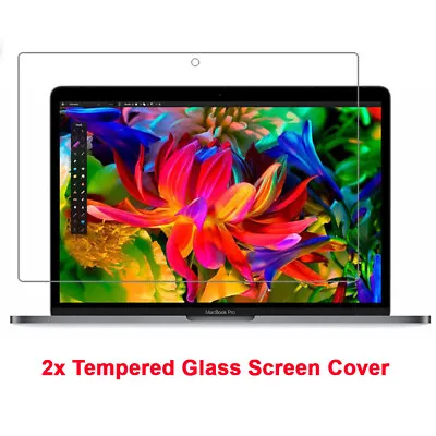 2x 9H Hardness HD Tempered Glass Screen Protector Film For MacBook AIR PRO  • $27.49