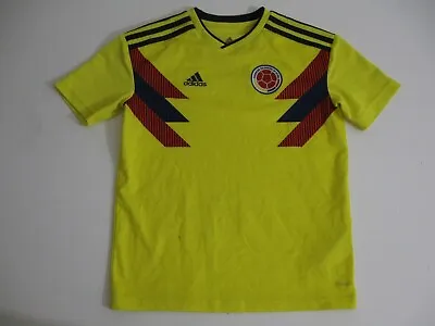 Colombia 2018 World Cup Adidas Home Shirt Kids 11-12 Years • £9.95