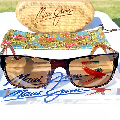 Maui Jim  KAMUELA  243-20 Stainless Steel Brushed Bronze/ Perfect Bronze Lenses! • $185