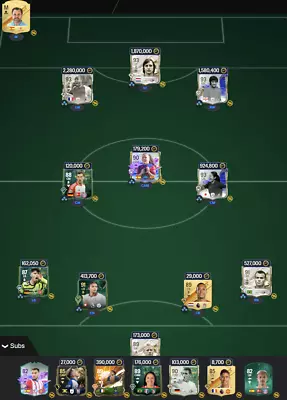 EA FC 24 Ultimate Team Account 9 Million Team Cruyff TS Henry  2 TOTY Icons • £60