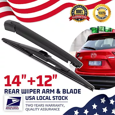 REAR Wiper Arm & Blade Set For MAZDA CX5 2013 - 2016 85241-0E010 85241-48050 • $12.99
