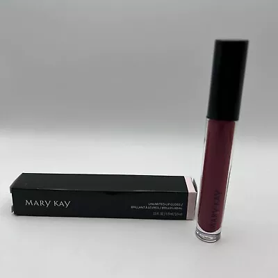 Mary Kay Unlimited Lip Gloss .13 Oz Berry Delight NEW • $8.95