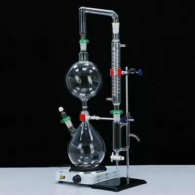 Lab Grade Glass Distillation Kit For Essential Oil  Hydrosol Purification • $180.01