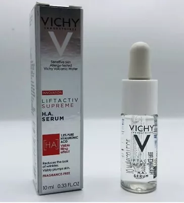 Lot 2 Vichy Liftactiv Supreme H.A. Serum 1.5% Hyaluronic Acid .33oz/10mL Ea NIB • $15.95