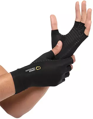 $39.28 • Buy Copper Compression Arthritis Gloves For Carpal Tunnel, Computer, Typing, Support