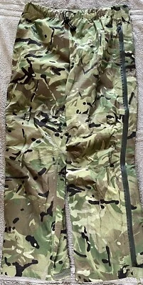 £8.50 • Buy MTP Goretex Lightweight Waterproof Over Trousers - Size Medium