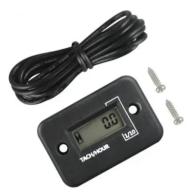 Digital Tachometer Chainsaw Engine Tach Hour Meter Lawn Mower 2/4 Stroke CS • $9.40