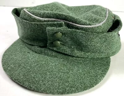 Wwii German Waffen Officer Nco M43 M1943 Wool Combat Field Cap-2xlarge • $39.96