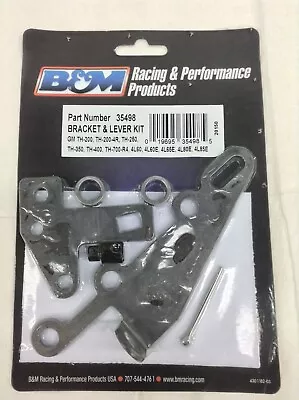 B&M 35498 Bracket & Lever Kit For Turbo TH400 TH350 TH250 200-4R 700R4 4L60 • $41.99