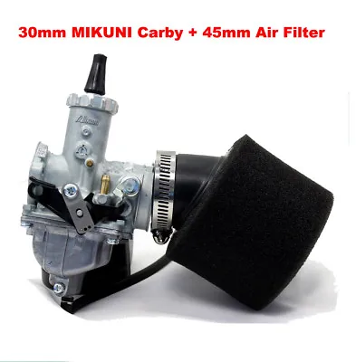 For 30mm Mikuni VM26 Carburetor Carb Air Filter 200cc 250cc ATV Quad Dirt Bike • $67.94