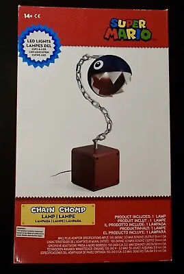 NINTENDO Super Mario Bros Kart Smash Brothers CHAIN CHOMP Desk Lamp Light NIB  • $199.99