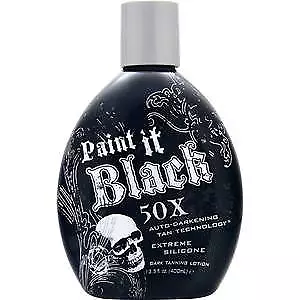 Millennium Tanning Paint It Black - Dark Tanning Lotion  13.5 Fl.oz • $25.99