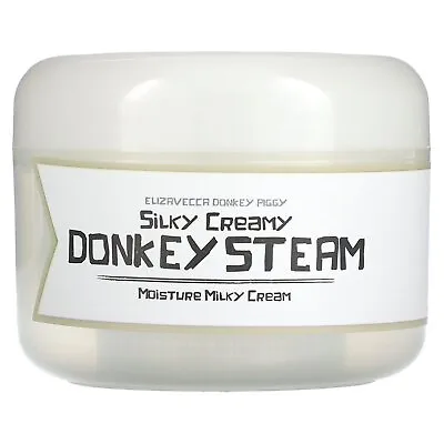 Donkey Piggy Silky Creamy Donkey Steam Moisture Milky Cream 3.53 Oz (100 G) • $14.96