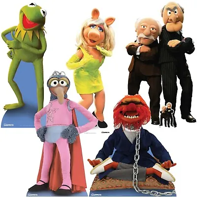 The Muppets Lifesize Cardboard Cutout Standee Standup Kermit Miss Piggy Statler • $49.77