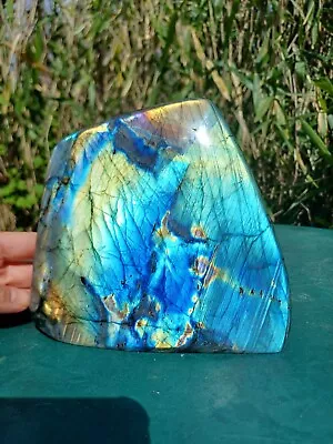 2948g Rainbow Labradorite Crystal Double Flashy Freeform Healing Blue Green  • £92.99