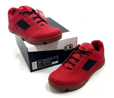 Crank Brothers Mallet Lace Mountain Bike MTB Shoes Red/Black 14 US / 48 EU • $59.96