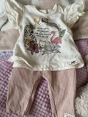 George At Asda Baby Girl Outfit First Size • £3