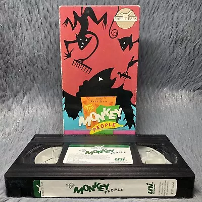 The Monkey People VHS Tape 1991 Rabbit Ears Release Raul Julia Amazon Rainforest • $79.99