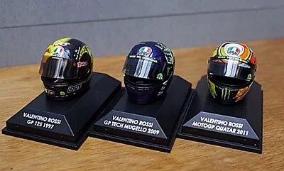 Valentino Rossi World Champion Collection 1:8 Helmet Diecast Models • $19