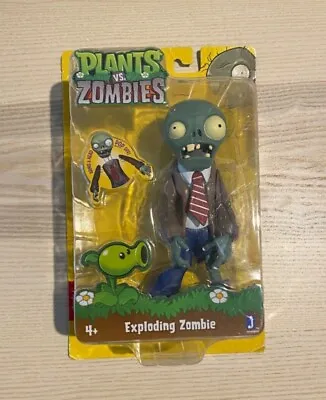 Plants Vs Zombies Exploding Zombie 6  Action Figure RARE - In Sealed Box • $169