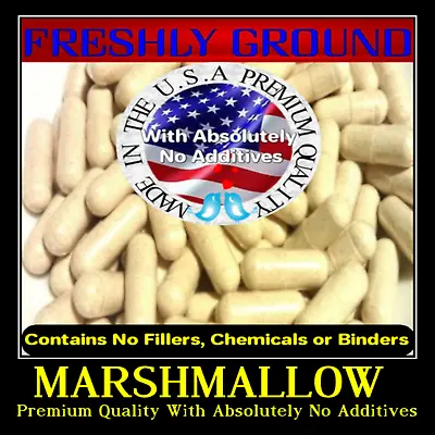 MARSHMALLOW ROOT With Absolutely No Additives Hi Potency 100 Vegetarian Capsule • $15.95