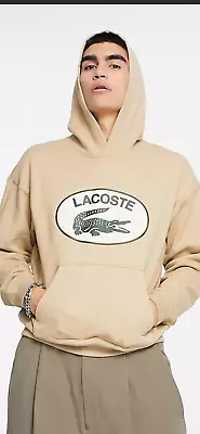 Lacoste Oval Logo Hoodie Brand New Retail $250 Size M • $150