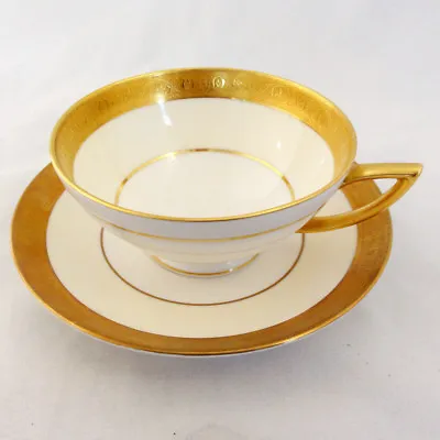 BUCKINGHAM By Minton Cup & Saucer King George Shape NEW NEVER USED Made England • $229.99