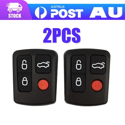 2X Remote 4 Button Car Keypad Keyless Fob For Ford BA BF Falcon Sedan Wagon N • $8.99
