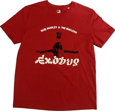 Bob Marley - Exodus Arms Outstretched- Hi-Build Red  T-shirt • $29.99