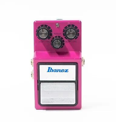 Ibanez AD9 Analog Delay Guitar Effect Pedal - MIJ Black Label - Vintage • $189.99