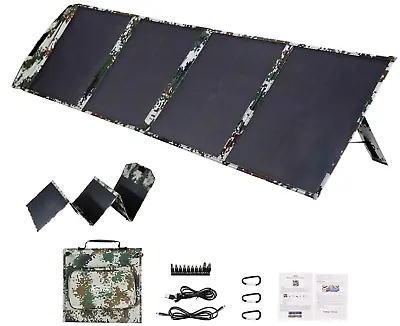 Portable Solar Panels For Camping 80w Foldable Solar Panels Camping Solar Panel • $79.99