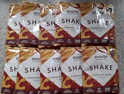 £0.99 • Buy Exante Meal Replacement Shakes 10 Cinnamon Packs, 1 Chocolate Pack And 2 Meals.