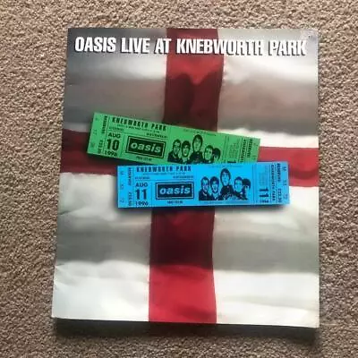 Oasis Tour Programme Knebworth 1996 • £35