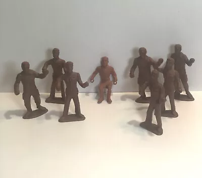 Vintage Mpc Ring Hand Lot - 8 Brown Figures - 4 Poses • $5