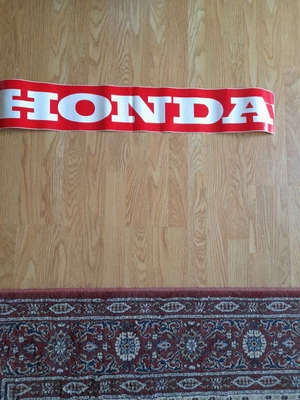 £4.99 • Buy HONDA Motorcycle Car Sticker Decal Transfer Large Motor Bike Garage Workshop Red