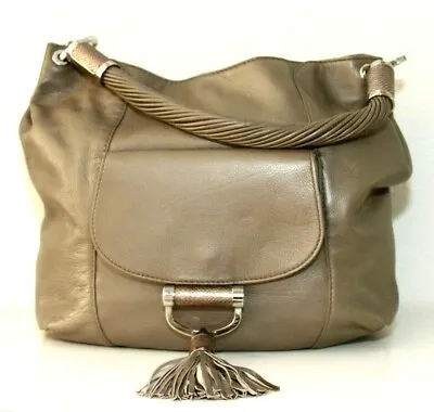MICHAEL KORS COLLECTION Tonne Leather Shoulder Satchel Bag • $169.98