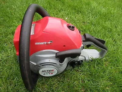 MITOX 4116 Chainsaw 40.1cc Petrol Engine FOR SPARES OR REPAIR • £60