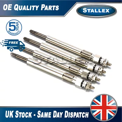Stallex 4x Diesel Heater Glow Plugs For Land Rover Defender Discovery 2.5 D TDI • $8.79