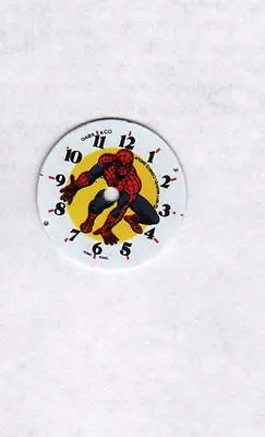 RARE SPIDER-MAN Child DABS & Co Wrist WATCH DIAL PROTOTYPE Vintage 1977 Marvel • $99.95