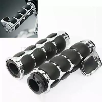 Motorcycle 1  Handlebar Hand Grips For Honda Valkyrie Shadow Sabre 1100 • $31.84