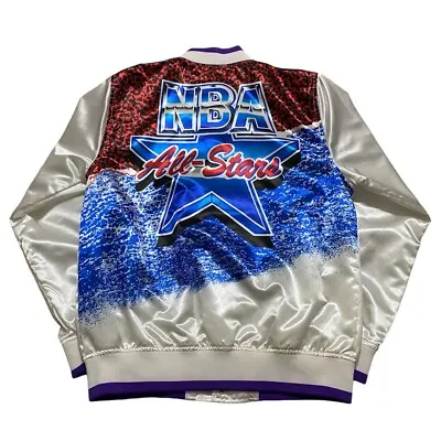Mitchell & Ness Retro 1991 All Star Weekend Charlotte Jacket Sz M • $45